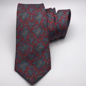 VTG Marshall Field’s Store for men Slim Silk Tie Paisley Pattern